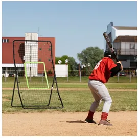 Homcom Rebounder schwarz 80 x 90 x 140 cm