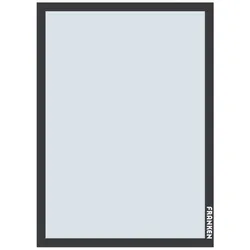 Franken GmbH Franken Aushangrahmen PRO A3, Tafelrahmen, Schwarz, A3, Wand, 470 m