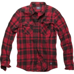 Vintage Industries Austin Hemd, rot, Größe XL für Männer