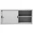 Gürkan Schiebetürenschrank, 100268 lichtgrau 1 Fachboden 160,0 x 45,0 x 75,0 cm