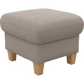Home Affaire Polsterhocker Glendale mit Stauraum 58 x 48 x 58 cm Braun