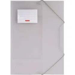 BRUNNEN Sammelmappe FACT! DIN A4 silber transparent