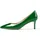 meinabsatz Zamikoo Klassische Damen Pumps Moderne Damen Pfennigabsatz Stiletto Schuhe Damen Geschlossene Pumps Lack Grün EU41 - 41 EU
