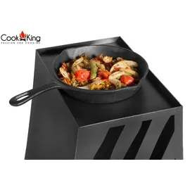 Cook King Gartenofen LIMA Ø 50 cm Grau