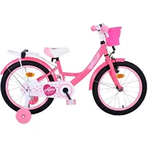 Volare Ashley Kinderfahrrad - Mädchen - 18 Zoll - Rosa/Rot