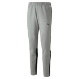 Puma teamCUP Casuals Pants Gestrickte Hosen, Mittelgraues heather S