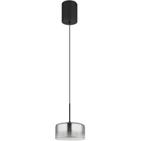 GLOBO Belinda 1-flg. 15 cm rund schwarz Acrylglas