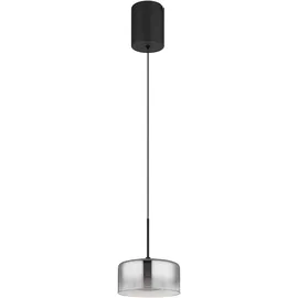 GLOBO Belinda 1-flg. 15 cm rund schwarz Acrylglas