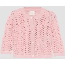 s.Oliver Strickjacke mit Ajourmuster Rosa 80