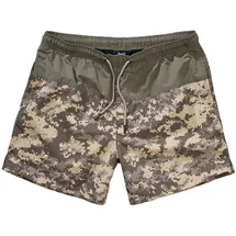 Brandit Textil Brandit Swimshorts Basic oliv/at digital, Größe XL