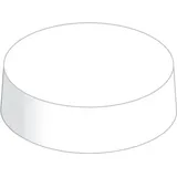 Sovie Horeca Glasabdeckungen aus hochwertigem Karton in Weiss, Ø 62 mm, 200 Stück – Trinkschutz