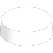 Sovie Horeca Glasabdeckungen aus hochwertigem Karton in Weiss, Ø 62 mm, 200 Stück – Trinkschutz