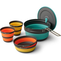Sea to Summit Frontier UL Collapsible Pot Cook Set w/ 2.2L Pot 2 Person [5 Piece]