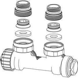 HEIMEIER Multilux Thermostatventil Eck 1/2" x 3/4"