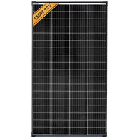 EnjoySolar enjoy solar® Solarpanel Monokristallines Solarmodul 150W 12V (Schwarze