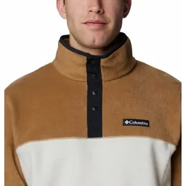 Columbia Steens Mountain Half Snap Fleece Schwarz / Beige / Braun L