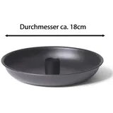 Novaliv - 8x Standkerzenhalter Stabkerzenhalter 8x Schwarz