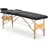 Physa Massageliege klappbar extrabreit Massagebank Massagetisch Holzrahmen 227 kg