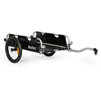 BURLEY Flatbed Lastenanhänger schwarz