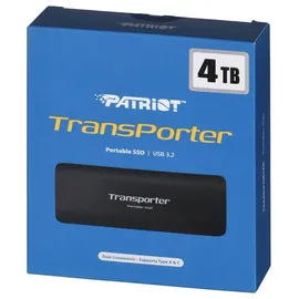 Patriot Transporter Portable SSD 4TB, USB-C 3.1 (PTP4TBPEC)