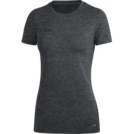 Jako Premium T-Shirt anthrazit meliert 38 Damen