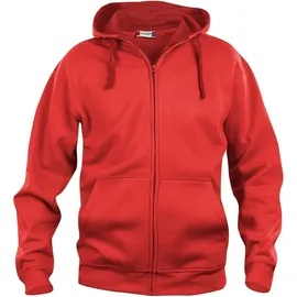 Clique Rundhalspullover Basic Hoody rot 4XL