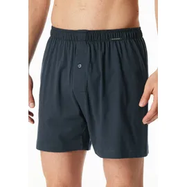 SCHIESSER Boxershorts 2er Pack Schwarz / Dunkelblau S