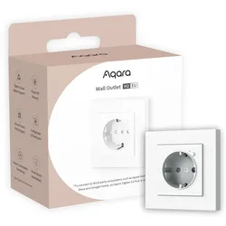 Aqara Wall Outlet H2 EU, Smarte Einbau-Steckdose, Zigbee Router, Matter, Mess- & Schutzfunktion, 16A