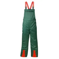 FELDTMANN Schnittschutzlatzhose FICHTE Gr.50 grün/rot FELDTMANN