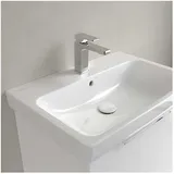 Villeroy & Boch Architectura Waschtisch 4A87KGR1 65x44,5cm, geschliffen, 1 Hahnloch, mit Überlauf, weiß C-plus