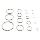 Pösamo Schlüsselringe Ring-Ø 24,0 mm 100 Stück