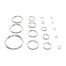 Pösamo Schlüsselringe Ring-Ø 24,0 mm 100 Stück