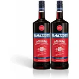 Ramazzotti Amaro Kräuterlikör 2er Set Schnaps Likör Alkohol Flasche 30% 2x1.5 L