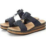 Rieker Pantolette blau