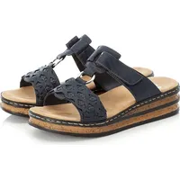 Rieker Pantolette blau