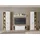 Home Affaire Wohnwand HOME AFFAIRE "Brixen, moderne Anbauwand, Wohnzimmer-Set, Eiche Evoke Dekor mit Weiß", weiß (eiche evoke, weiß), B:350cm H:195cm T:43cm, Holzwerkstoff, Kastenmöbel-Sets, Wohnwand, enthält Stauraumelemente, Lowboard und Wandboard