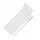 Westmark Glas-Trinkhalme gebogen 6 St. Transparent