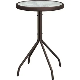 vidaXL Bistroset 3-tlg. Braun