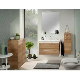 Fackelmann Milano Doppel-Midischrank 60,2 x 82,6 x 32 cm Braun