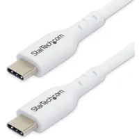 Startech StarTech.com 3m USB-C Schnellladekabel, USBC Kabel, USB 2.0 Typ-C Laptop Ladekabel, 60W Power Delivery, USB-C auf USB-C, Weiß