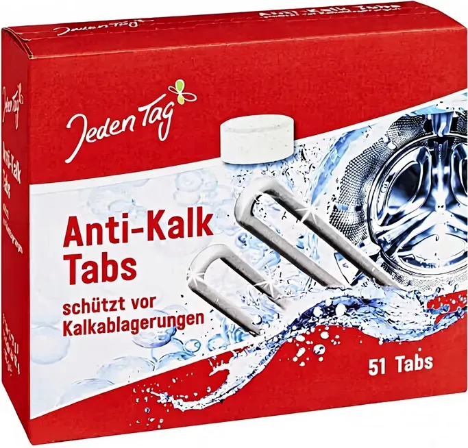Jeden Tag Anti-Kalk Tabs (51 Stk.)