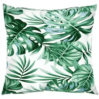 VidaXL Sofakissen 4 Stk. Blattmuster 60x60 cm Stoff