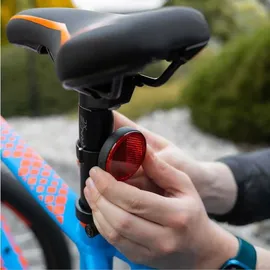 FIXED Tag Reflector with Find My - Fahrrad-Tracker schwarz/rot