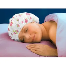 Maximex Haarnetz Rosen 2er Set, Einheitsgröße, schützt die Frisur über Nacht, bequem und anschmiegsam, waschbar