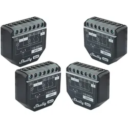 SHELLY WLAN-Schaltaktor 2PM Gen4, 2 Kanal, WLAN, Matter, Bluetooth, 4 Stück