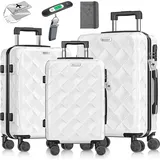 Kesser Koffer-Set 3-tlg. weiß/abs