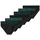 SCHIESSER Slip unifarben schwarz S 6er Pack
