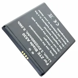 AccuCell 2500mAh Akku passend für ZTE Blade A530 Li-Ion, 3,8V 9,5Wh, Li3826T43P4h705949