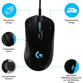 Logitech G403 Hero - Schwarz