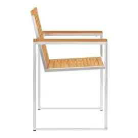 vidaXL Gartenstuhl 60 x 85 x 60 cm braun 8 St.